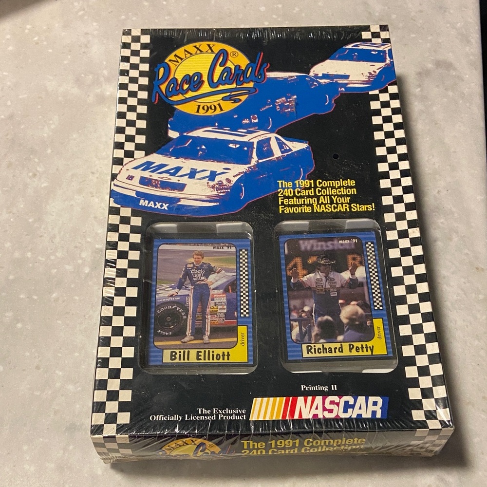 Race Cards 1991 NASCAR Collection